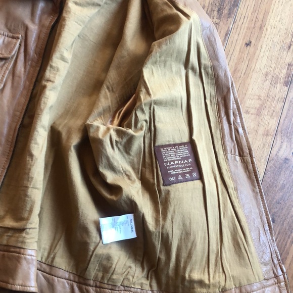 Naf Naf leather jacket size L - Picture 3 of 4